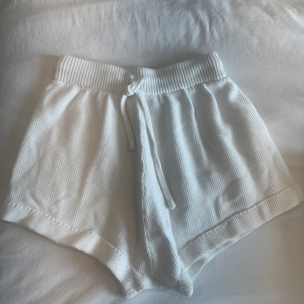 White Women's Shorts